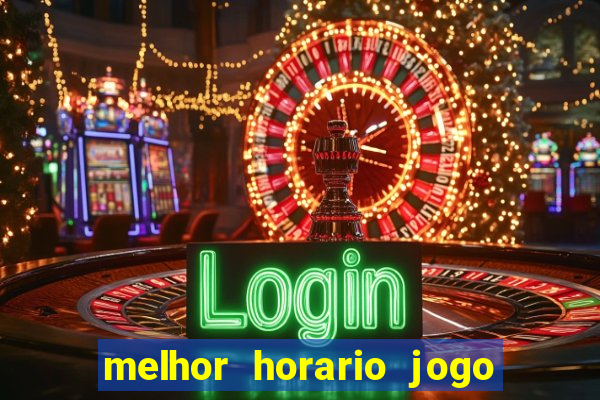 melhor horario jogo fortune rabbit